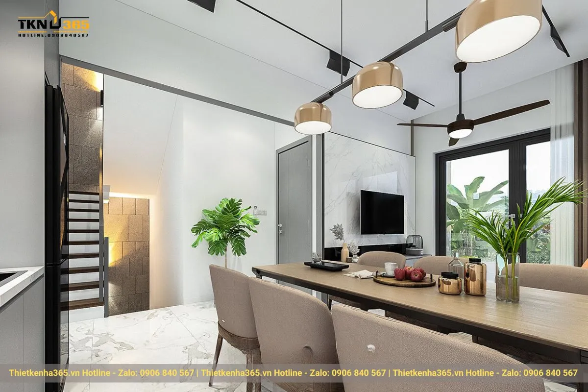 Tư vấn thiết kế và xây nhà 75m2 2 tầng tối ưu chi phí nhất 6 Tư vấn bố trí nội thất nhà 75m2 2 tầng