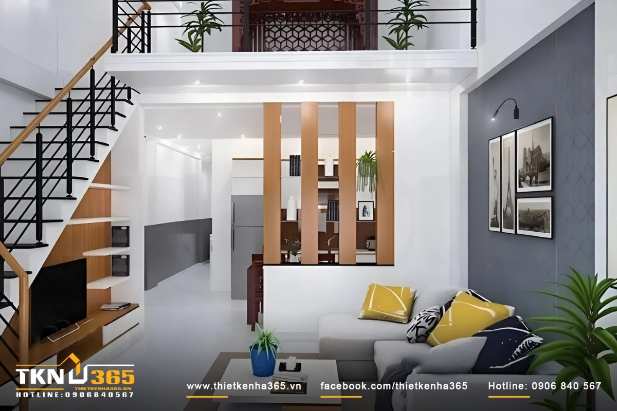 Quy định chiều cao nhà cấp 4 đẹp có gác lửng