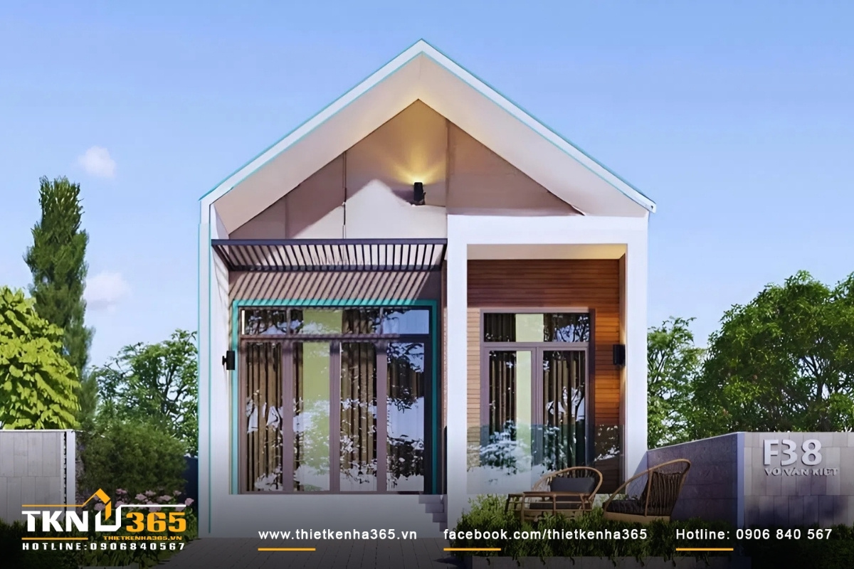 Mẫu thiết kế nhà cấp 4 giá 300 triệu, đẹp ấn tượng