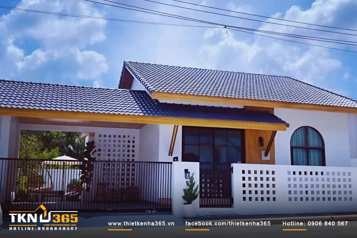 Mẫu thiết kế nhà cấp 4 kiểu Nhật đẹp độc đáo