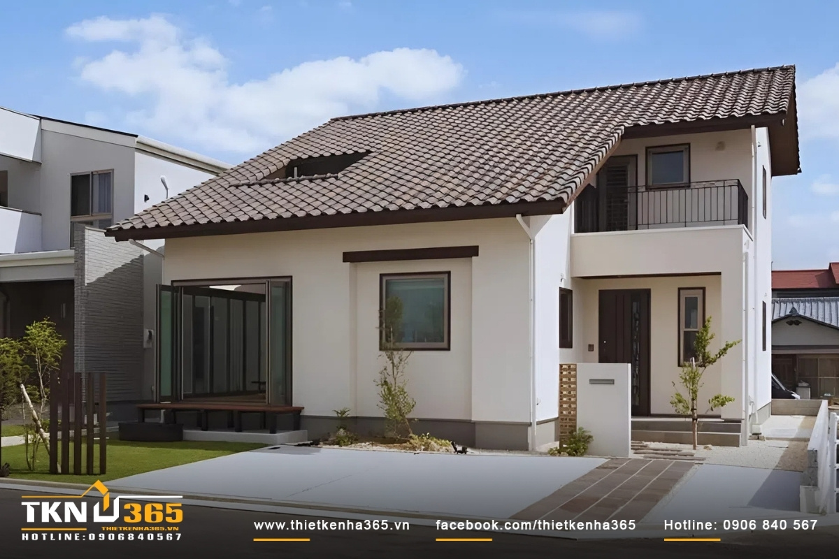 Mẫu thiết kế nhà cấp 4 kiểu Nhật ấn tượng