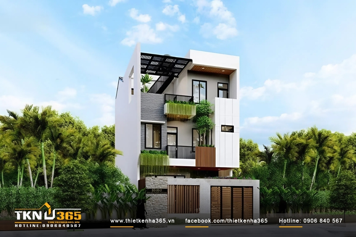 Ước tính chi phí thiết kế nhà rộng 7m dài 13m