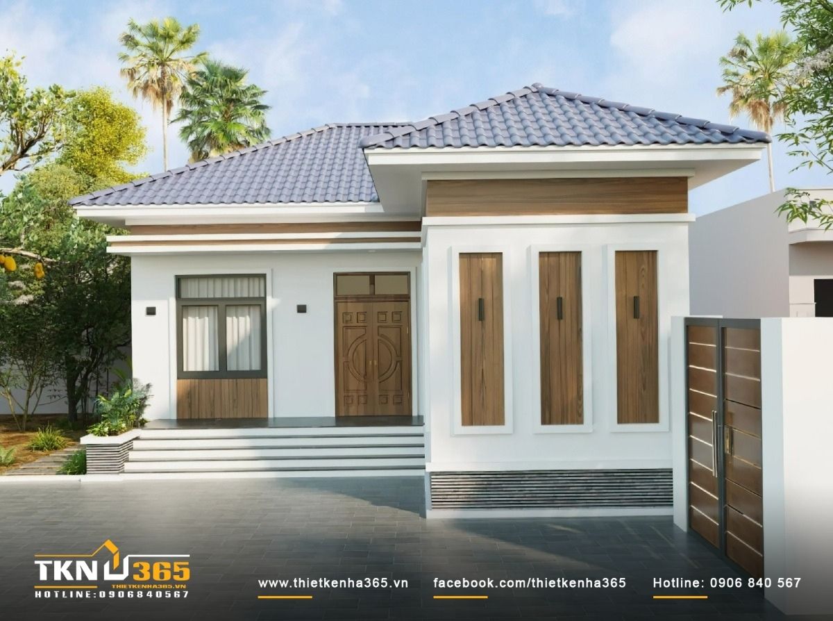 Phong thủy cũng là yếu tố được nhiều gia chủ chú trọng khi thiết kế nhà 1 tầng 5x15m