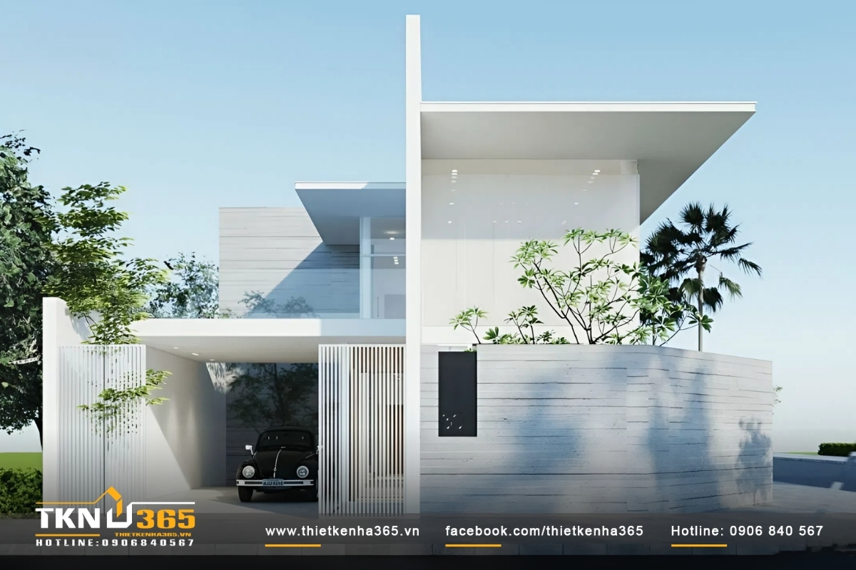 50+ Mẫu thiết kế nhà 2 mặt tiền kinh doanh đẹp, hiện đại 13 Mẫu nhà ống 2 tầng 2 mặt tiền thiết kế không gian mở hoàn toàn