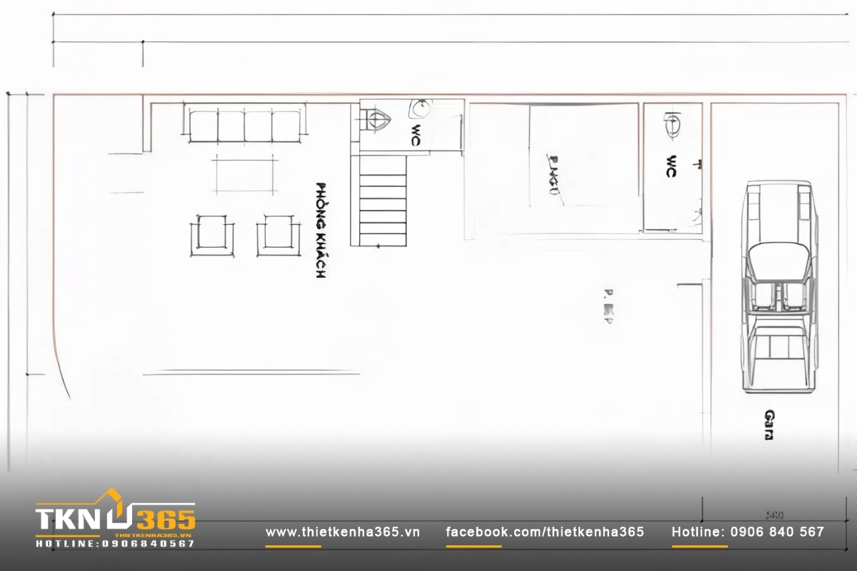 50+ Mẫu thiết kế nhà 2 mặt tiền kinh doanh đẹp, hiện đại 49 Bản vẽ tầng 1 nhà 2 tầng 2 mặt tiền kinh doanh
