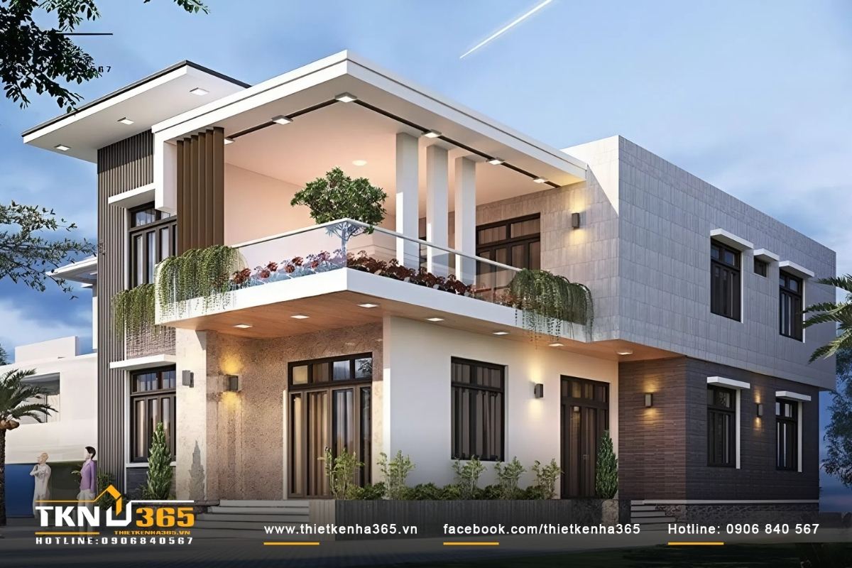 50+ Mẫu thiết kế nhà 2 mặt tiền kinh doanh đẹp, hiện đại 8 Mẫu nhà ống 2 mặt tiền 2 tầng có lối kiến trúc hiện đại, sử dụng kính và thép làm chất liệu chính