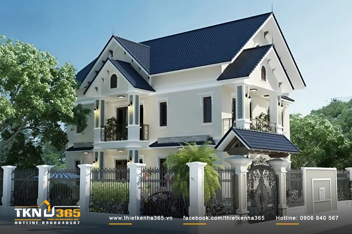 50+ Mẫu thiết kế nhà 2 mặt tiền kinh doanh đẹp, hiện đại 11 Nhà 2 mặt tiền 2 tầng thu hút mọi ánh nhìn với một phong cách trẻ trung và mới mẻ