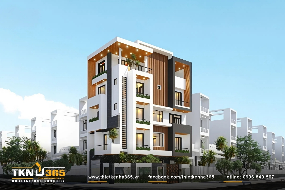50+ Mẫu thiết kế nhà 2 mặt tiền kinh doanh đẹp, hiện đại 29 ới thiết kế lên đến 4 tầng, không gian kinh doanh và sinh hoạt sẽ rộng rãi hơn rất nhiều