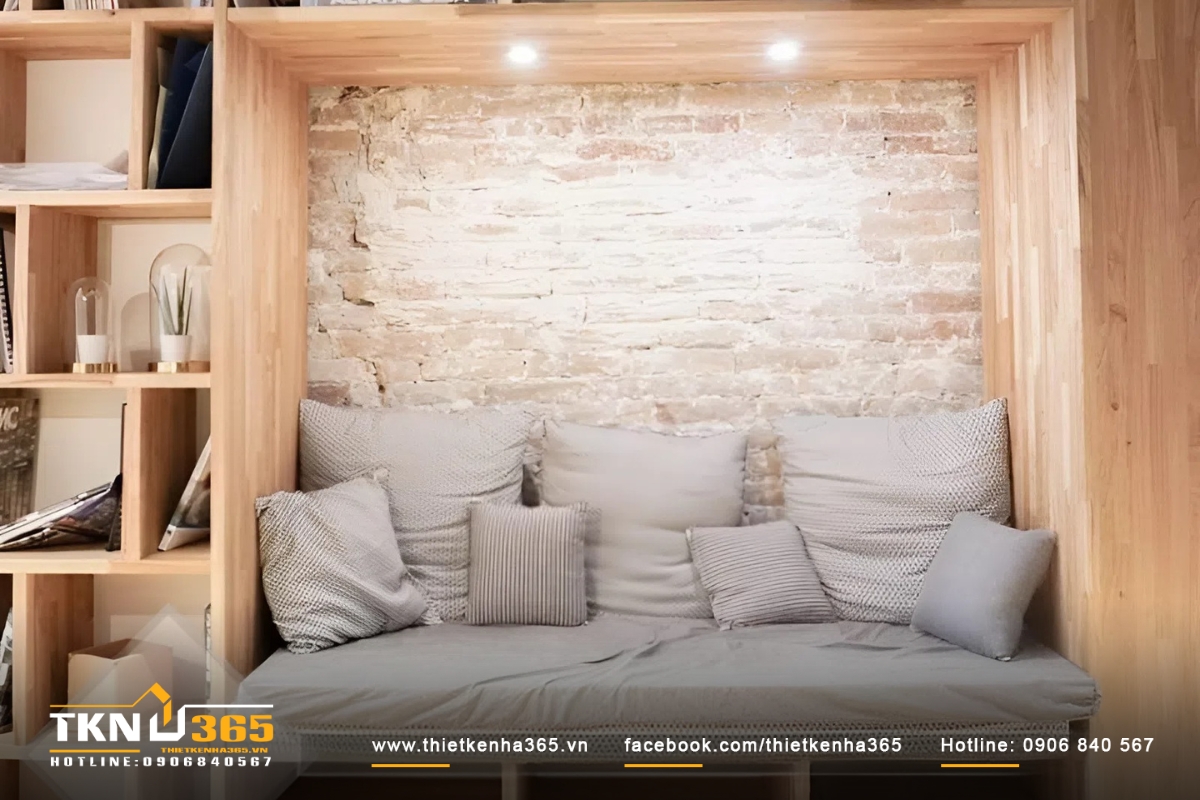 Sử dụng đồ nội thất thông minh 2-in-1 cho nhà nhỏ 24m2
