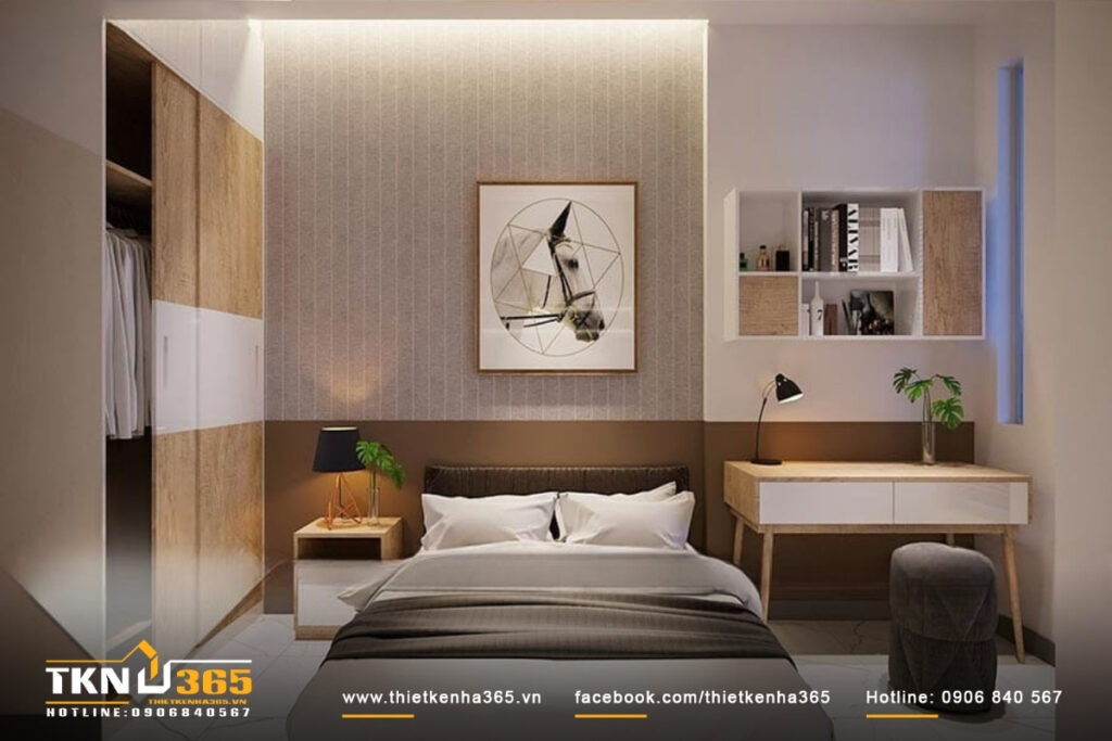 Nội thất nhà ống 3 tầng - Chị Bảy - Phan Thiết 1 mau thiet ke noi that nha 3 tang o phan thiet