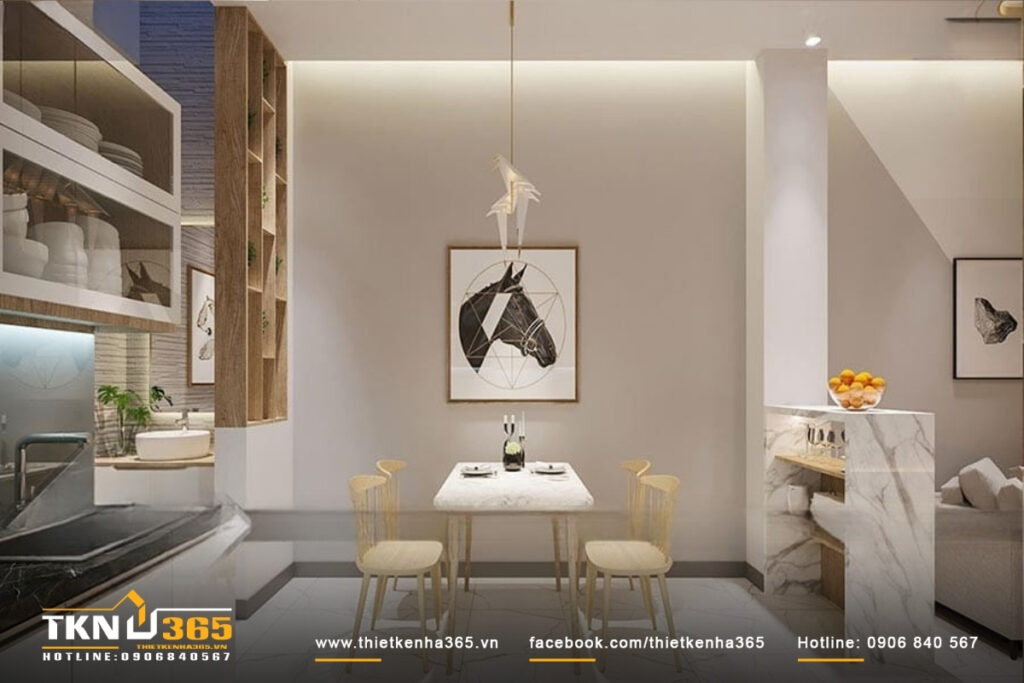 Nội thất nhà ống 3 tầng - Chị Bảy - Phan Thiết 12 mau thiet ke noi that nha 3 tang o phan thiet 12