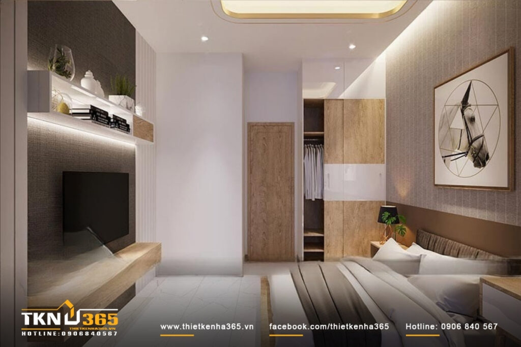 Nội thất nhà ống 3 tầng - Chị Bảy - Phan Thiết 3 mau thiet ke noi that nha 3 tang o phan thiet 3