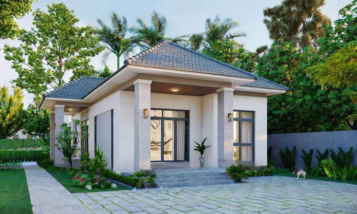 Nhà phong cách nhật hiện đại, đơn giản