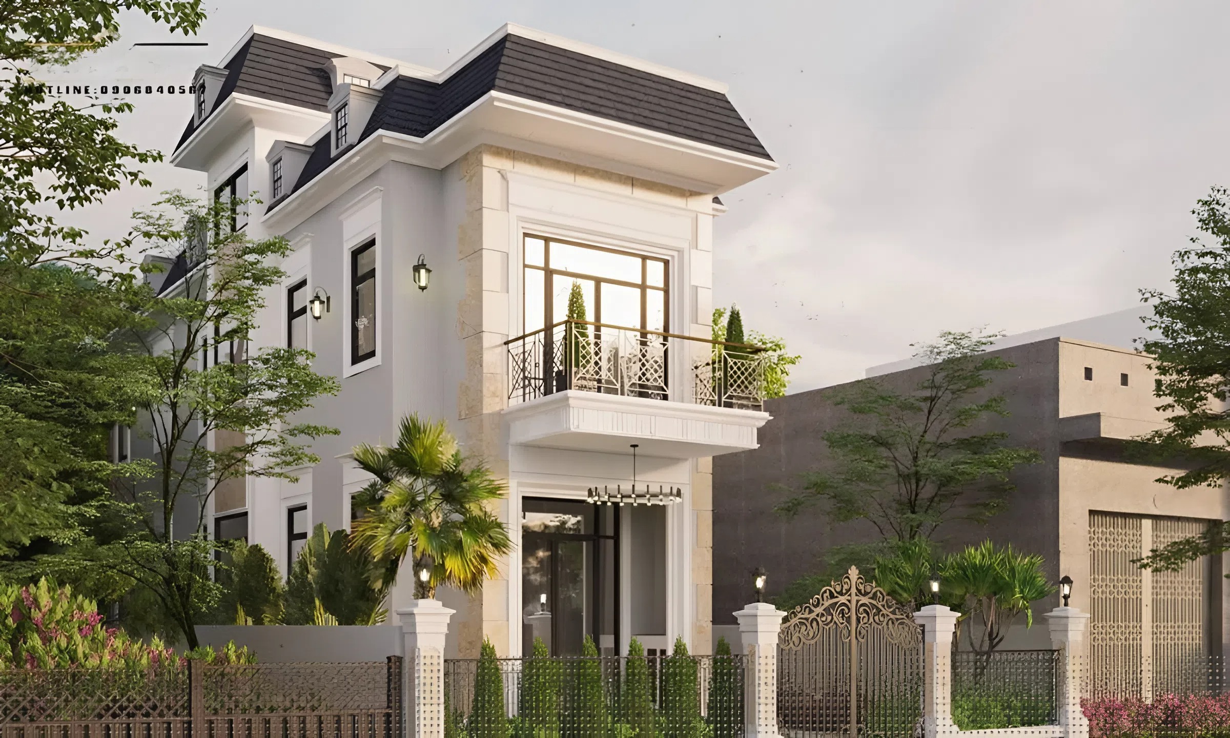 45+ Mẫu thiết kế nhà 120m2 được ưa chuộng nhất năm 2026 6 Mẫu thiết kế nhà chuyên nghiệp theo phong cách châu âu ấn tượng