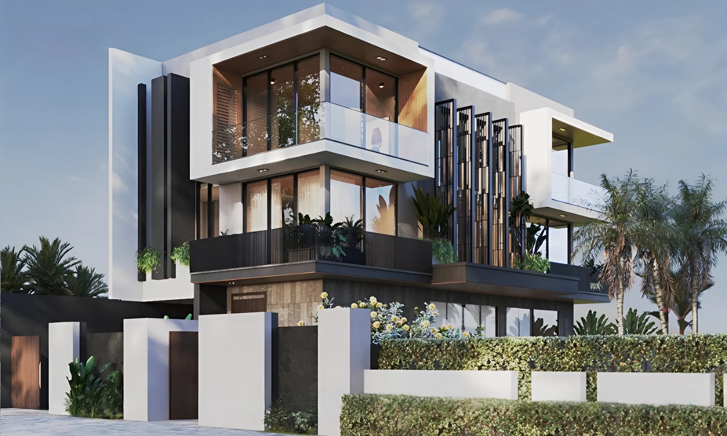 45+ Mẫu thiết kế nhà 120m2 được ưa chuộng nhất năm 2026 26 Phong cách thiết kế biệt thự hiện đại, trẻ trung, năng động