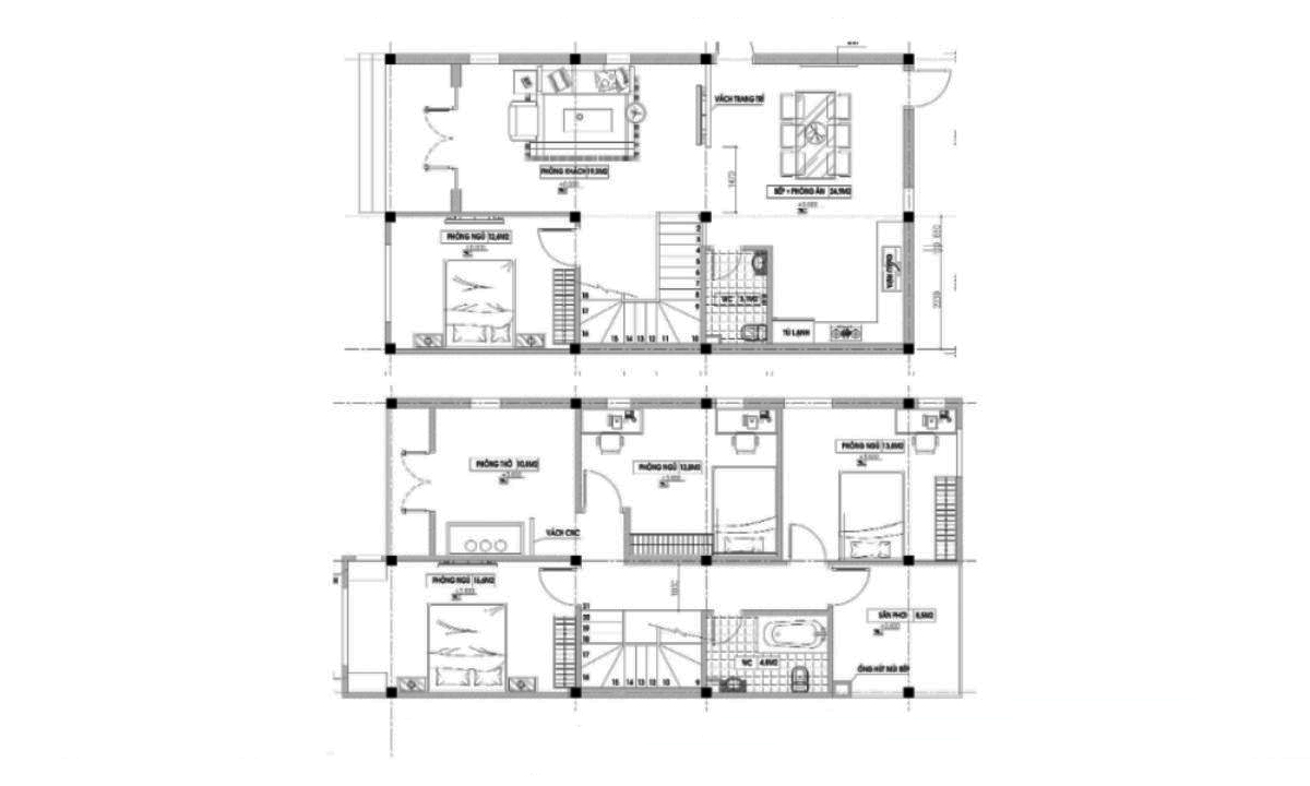 Bản vẽ nhà 2 tầng 8x12 đẹp ấn tượng đáng tham khảo Bản vẽ nhà 2 tầng 8x12 đẹp ấn tượng đáng tham khảo