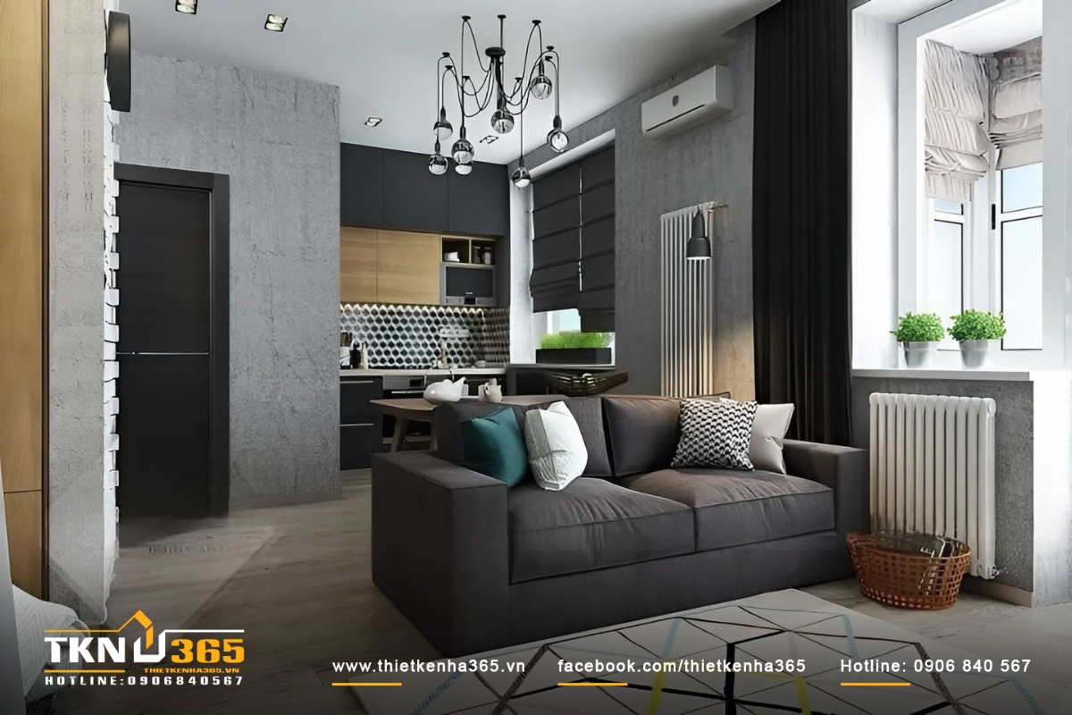 10+ Mẫu thiết kế nhà diện tích nhỏ 4x6m đẹp nhất hiện nay 21 Mẫu thiết kế nhà nhỏ 4x6 số 15