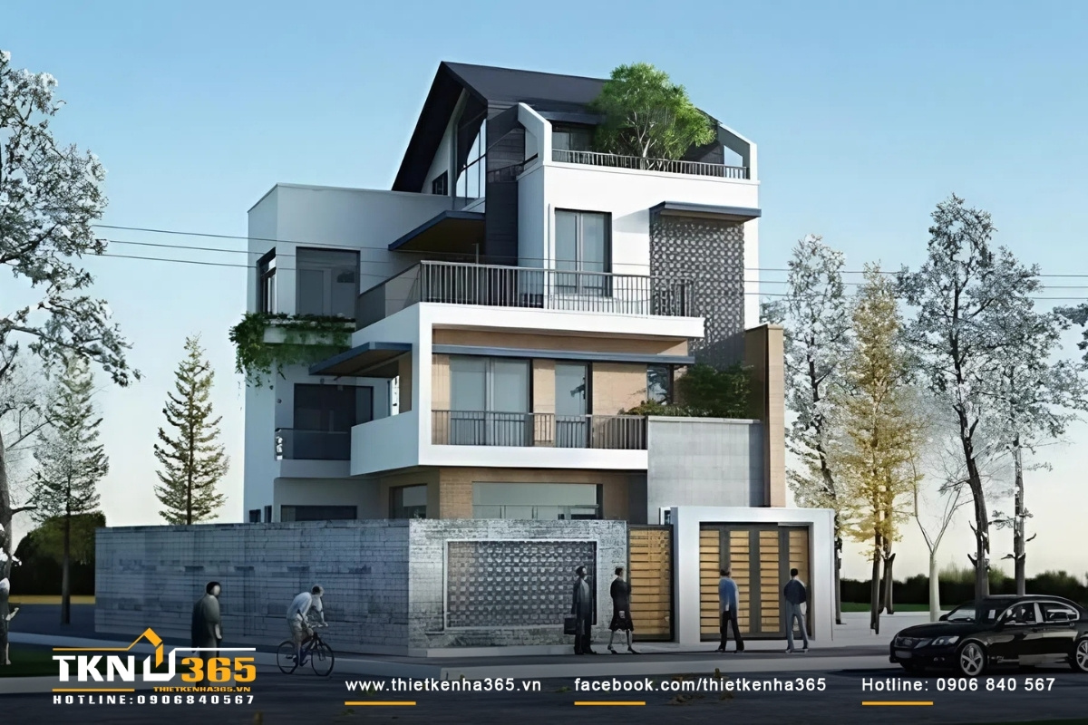 nhà lô góc 2 mặt tiền