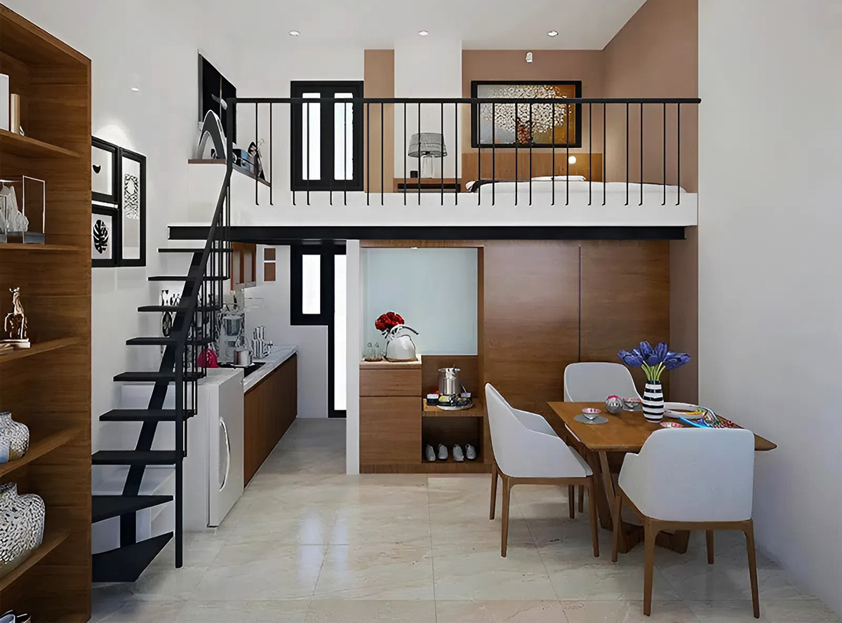 Thiết kế tối ưu cho nhà ống nhỏ 3x6m