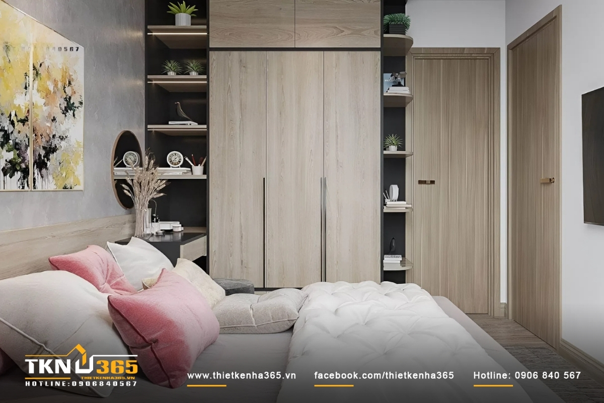 Nội thất được bố trí khoa học, gọn gàng