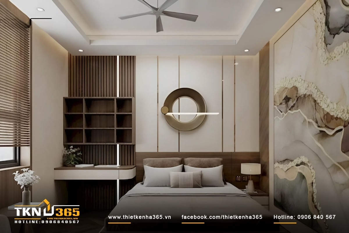 Không gian tạo ra sự thoải mái, thư giãn cho gia chủ trong căn hộ chung cư 64m2