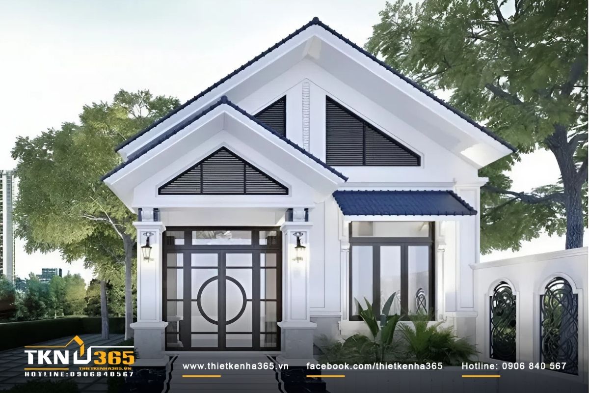 20+ Mẫu nhà cấp 4 mái Thái vạn người mê, đẹp nhất 11 Mô hình nhà cấp 4 mái thái phối sơn đẹp mắt, hiện đại, phù hợp xu hướng mới