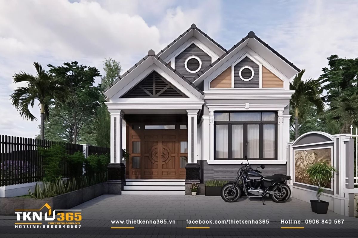 20+ Mẫu nhà cấp 4 mái Thái vạn người mê, đẹp nhất 20 Thiết kế nhà mái thái cấp 4 có thể linh hoạt thay đổi chi tiết theo cá tính của từng người