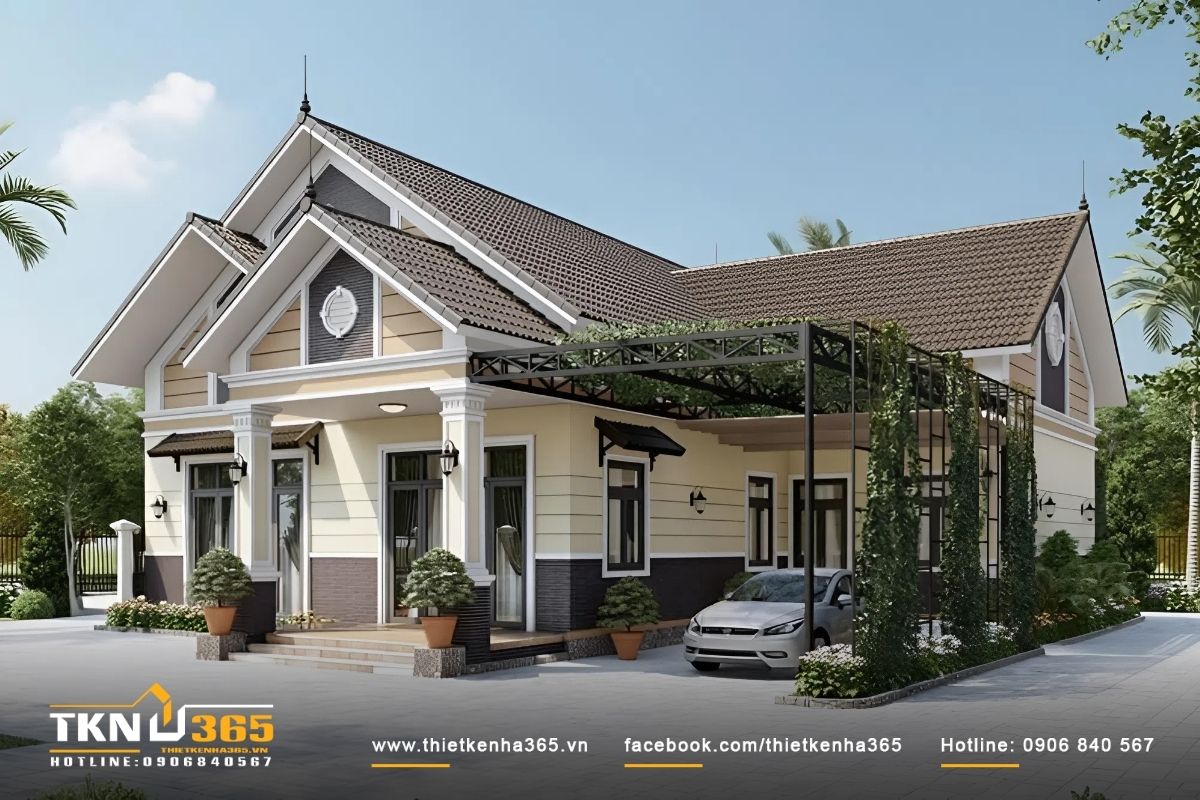 20+ Mẫu nhà cấp 4 mái Thái vạn người mê, đẹp nhất 13 Trong tầm giá 800 triệu, bạn sẽ sở hữu được mẫu thiết kế nhà cấp 4 mái thái với đầy đủ tiện nghi, diện tích rộng rãi.