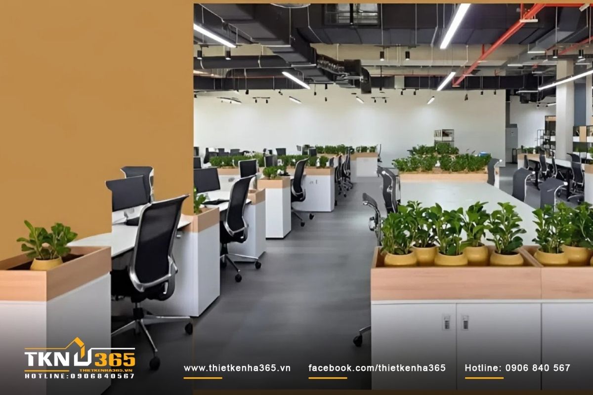 Thiết kế nội thất văn phòng hiện đại