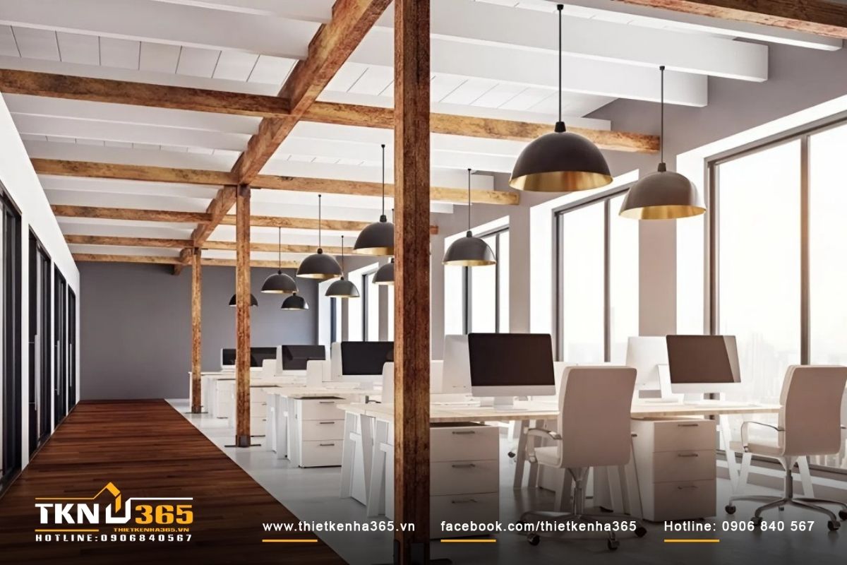 Thiết kế nội thất văn phòng là tổ chức không gian làm việc sao cho hợp lý