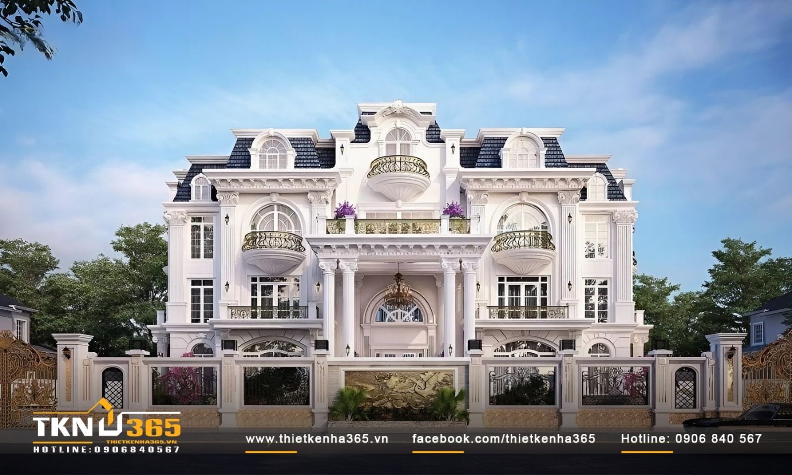 50+ Mẫu biệt thự cổ điển sang trọng, đẳng cấp được yêu thích nhất. 44 Hoa văn trang trí cầu kì đầy nghệ thuật trong từng chi tiết