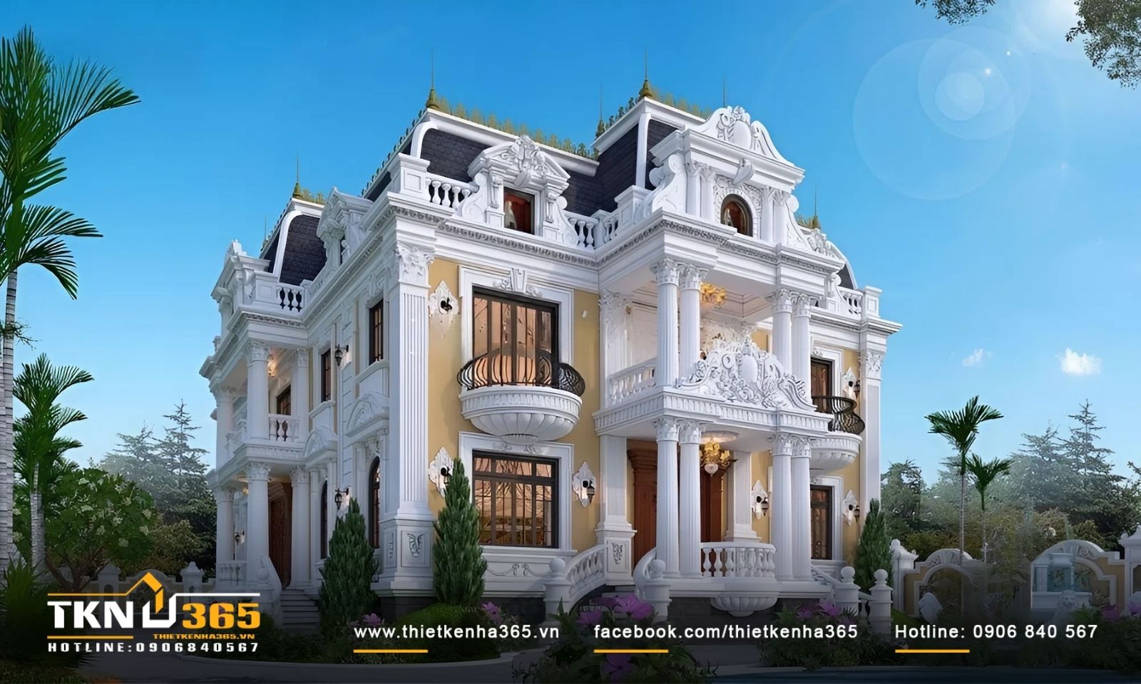 50+ Mẫu biệt thự cổ điển sang trọng, đẳng cấp được yêu thích nhất. 33 Biệt thự cổ điển kiểu Pháp mang trong mình vẻ đẹp kiến trúc tinh tế, lịch lãm