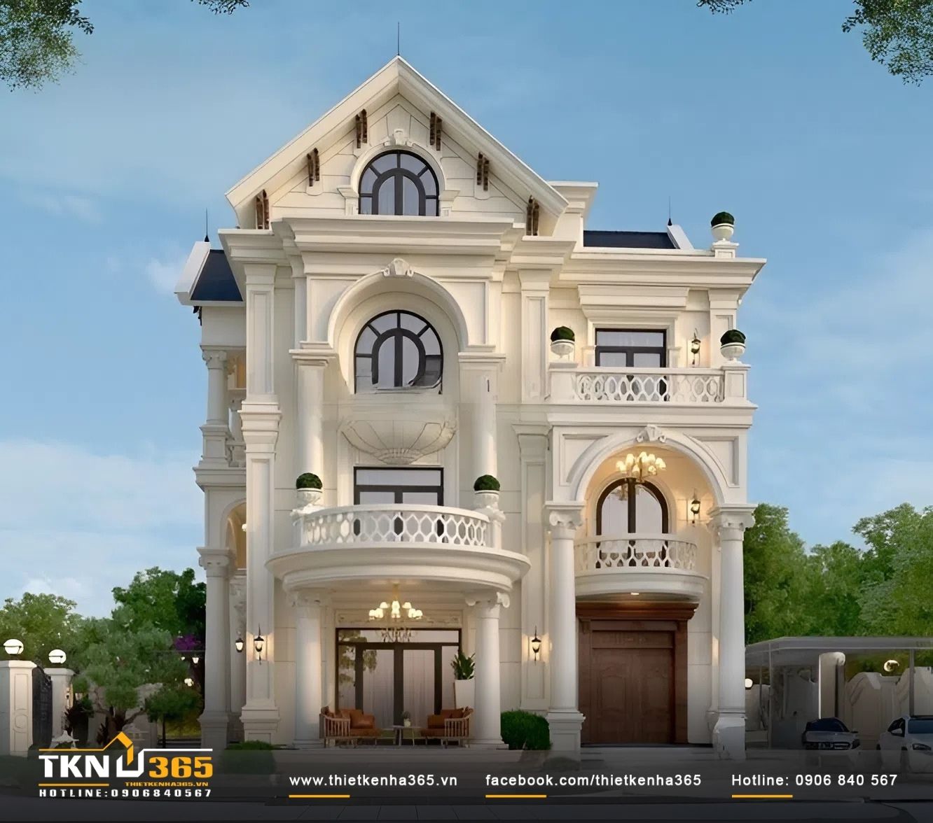 50+ Mẫu biệt thự cổ điển sang trọng, đẳng cấp được yêu thích nhất. 16 Chìm vào không gian đẹp đẳng cấp với mẫu thiết kế biệt thự 2 tầng