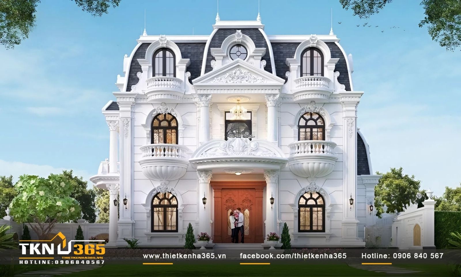 50+ Mẫu biệt thự cổ điển sang trọng, đẳng cấp được yêu thích nhất. 26 Biệt thự mang phong cách cổ điển với các chi tiết trang trí tinh tế, hoa văn và họa tiết cổ điển trang trí nổi bật trên bề mặt kiến trúc