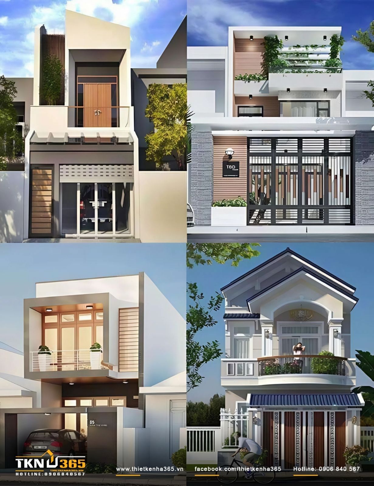 Cách phối cảnh ngoại thất nhà 4x10 đẹp và độc đáo
