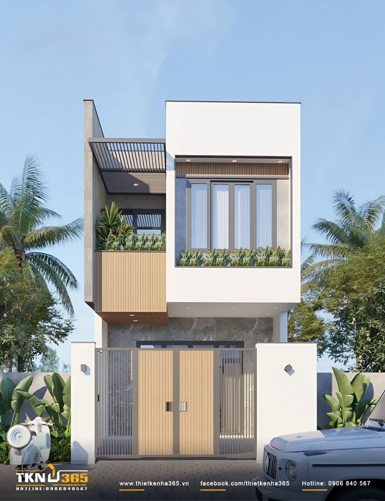 Mang phong cách hòa hợp cùng thiên nhiên với không gian mở
