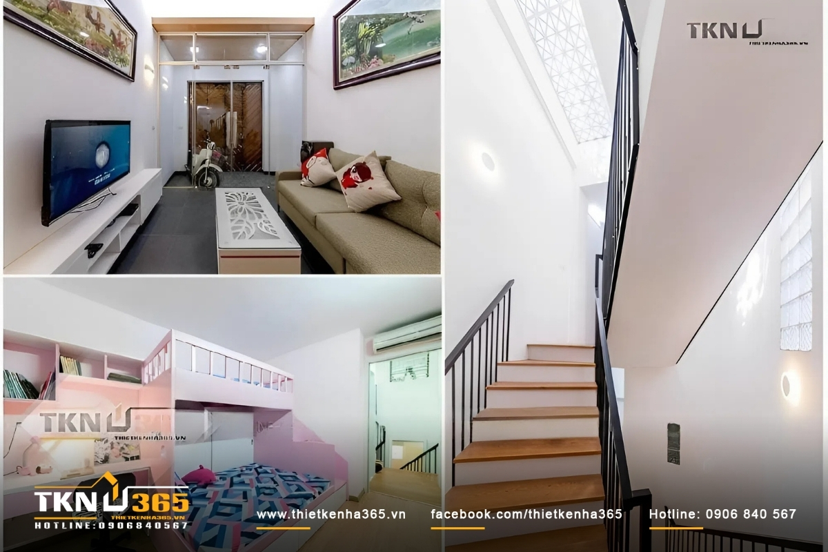 Nhà 35m2 hai tầng có hai phòng ngủ