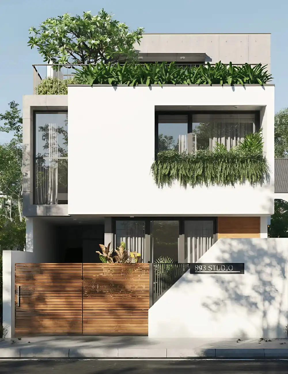 30+ Mẫu thiết kế nhà mặt tiền 6m 2 tầng HOT nhất năm 2026 16 nha-mat-tien-6m-2-tang-15