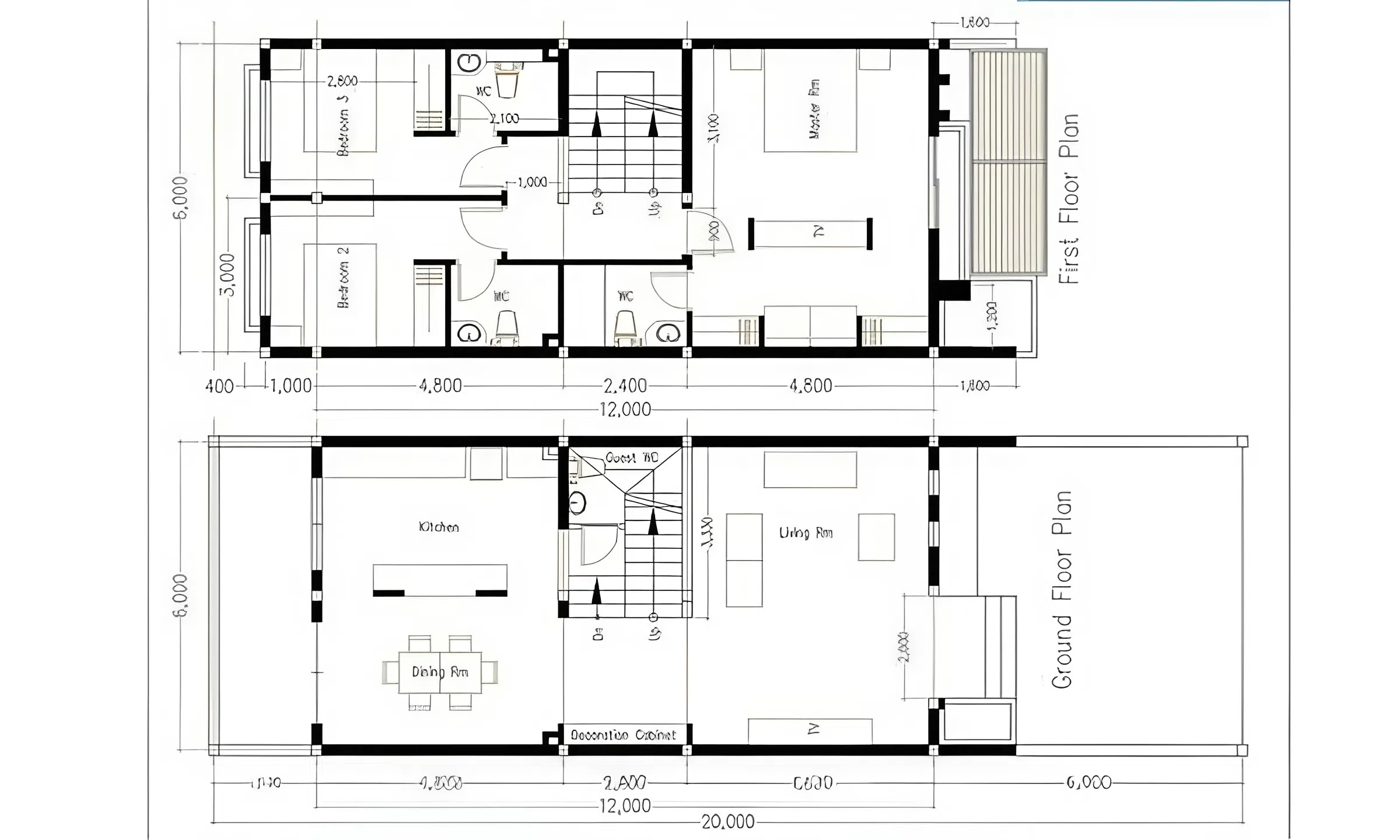 30+ Mẫu thiết kế nhà mặt tiền 6m 2 tầng HOT nhất năm 2026 19 nha-mat-tien-6m-2-tang-9