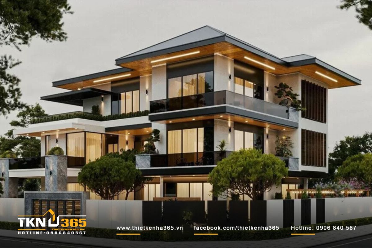 40+ mẫu thiết kế biệt thự 400m2 đẹp, siêu cuốn hút 49 Thiết kế mẫu biệt thự 400m2 đa năng, ứng dụng cao