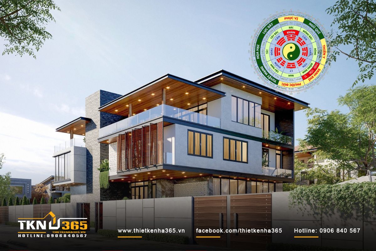 40+ mẫu thiết kế biệt thự 400m2 đẹp, siêu cuốn hút 51 Lưu ý về phong thuỷ khi thiết kế biệt thự 400m2