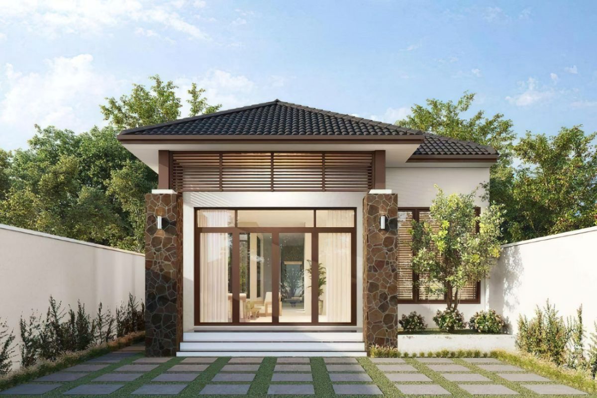 Đây là mẫu nhà phù hợp với ngân sách của nhiều gia đình 
