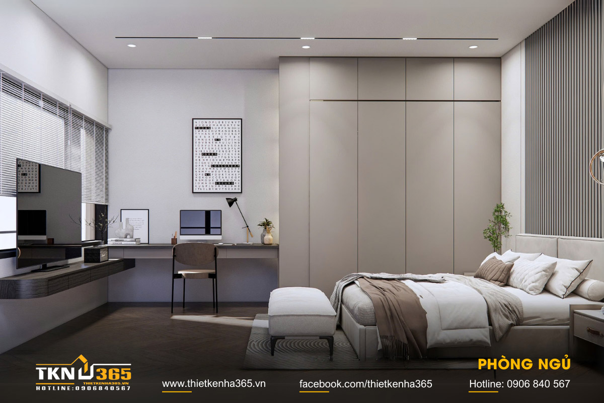 Cách thiết kế phòng ngủ giúp bạn ngủ ngon và thoải mái 1 cách thiết kế phòng ngủ 1