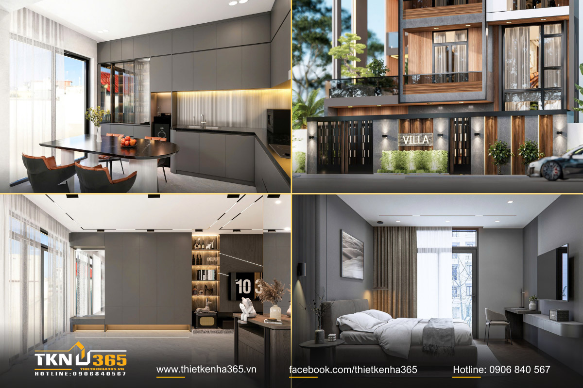 Báo giá thiết kế nội thất biệt thự 12