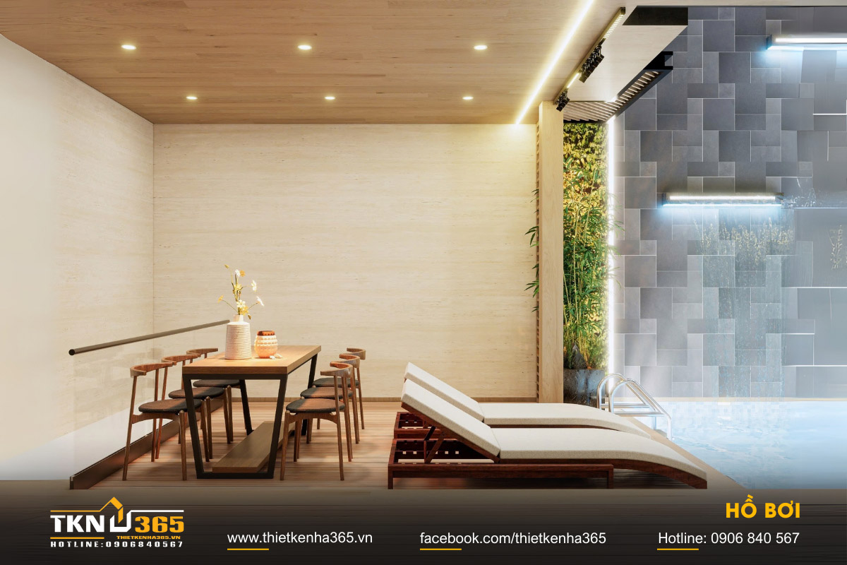 Thiết kế biệt thự hiện đại 3 tầng ở Bình Tân 8 Hệ thống ánh sáng