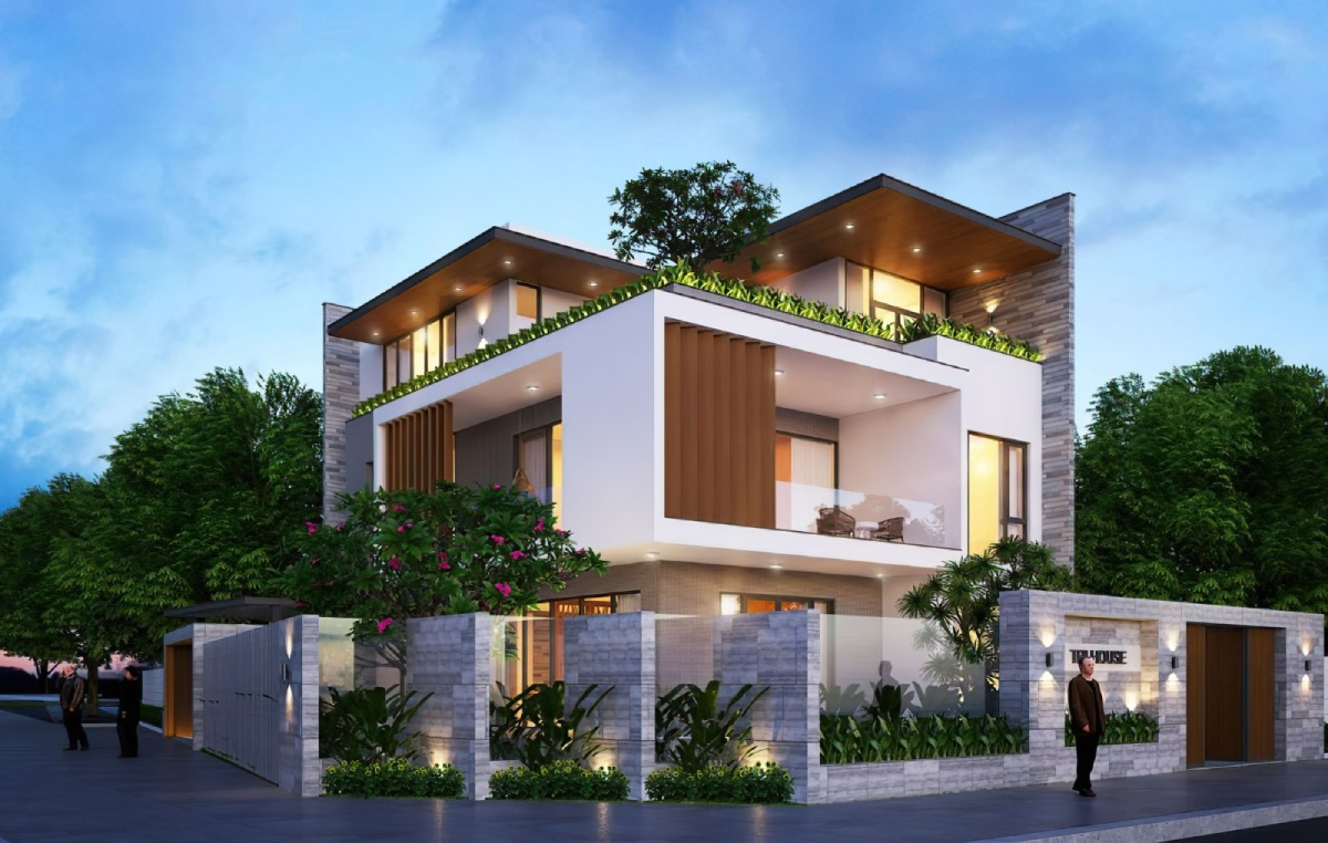 Mẫu nhà 1 trệt 1 lầu 6