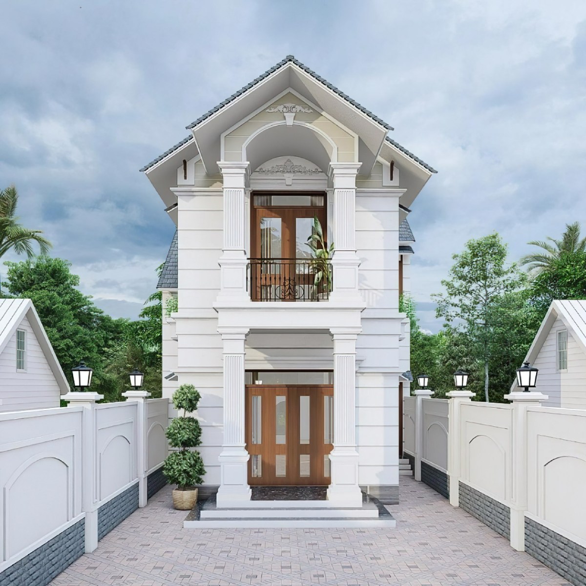 mẫu nhà ống 2 tầng 6