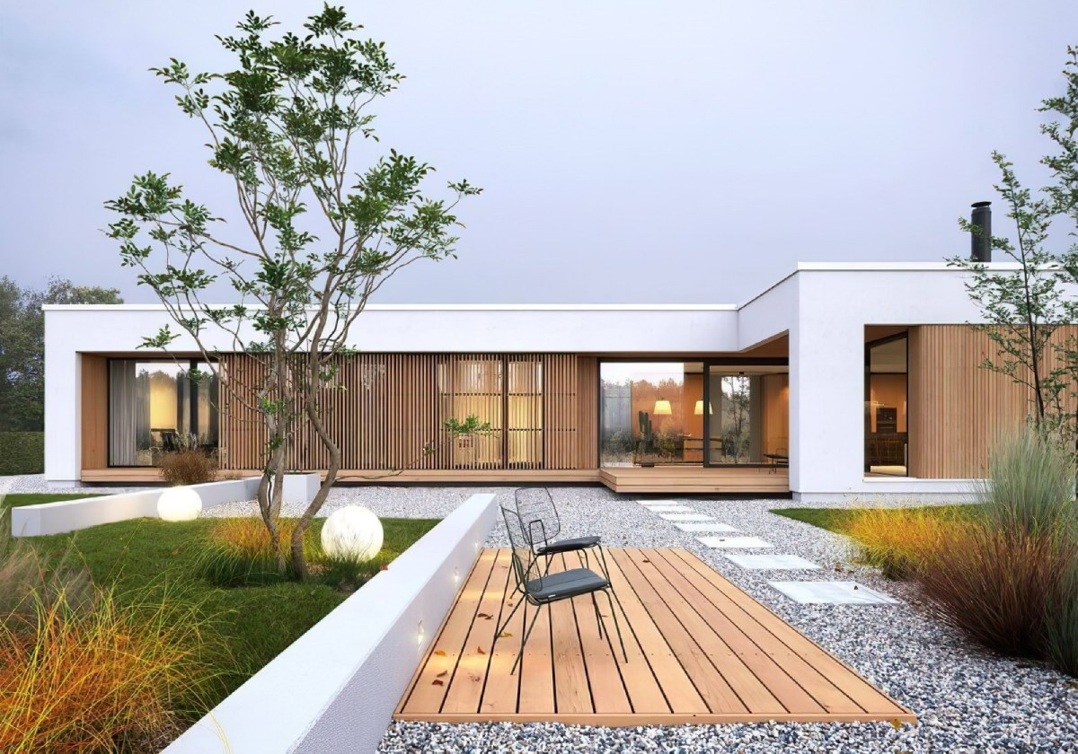 45+ Thiết kế nhà 1 tầng mái bằng đẹp ấn tượng nhất năm 2025 13 nhà mái bằng 1 tầng 13