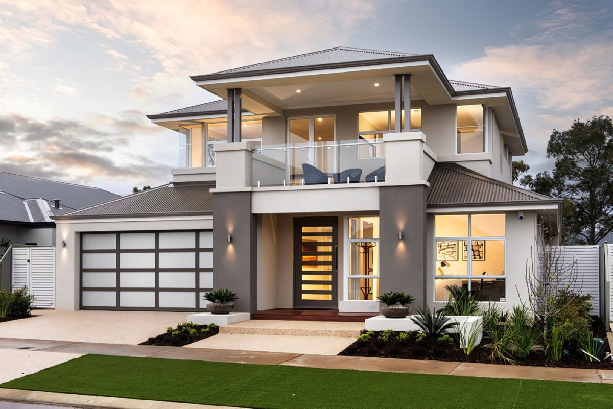 thiết kế nhà mái nhật 2 tầng 20