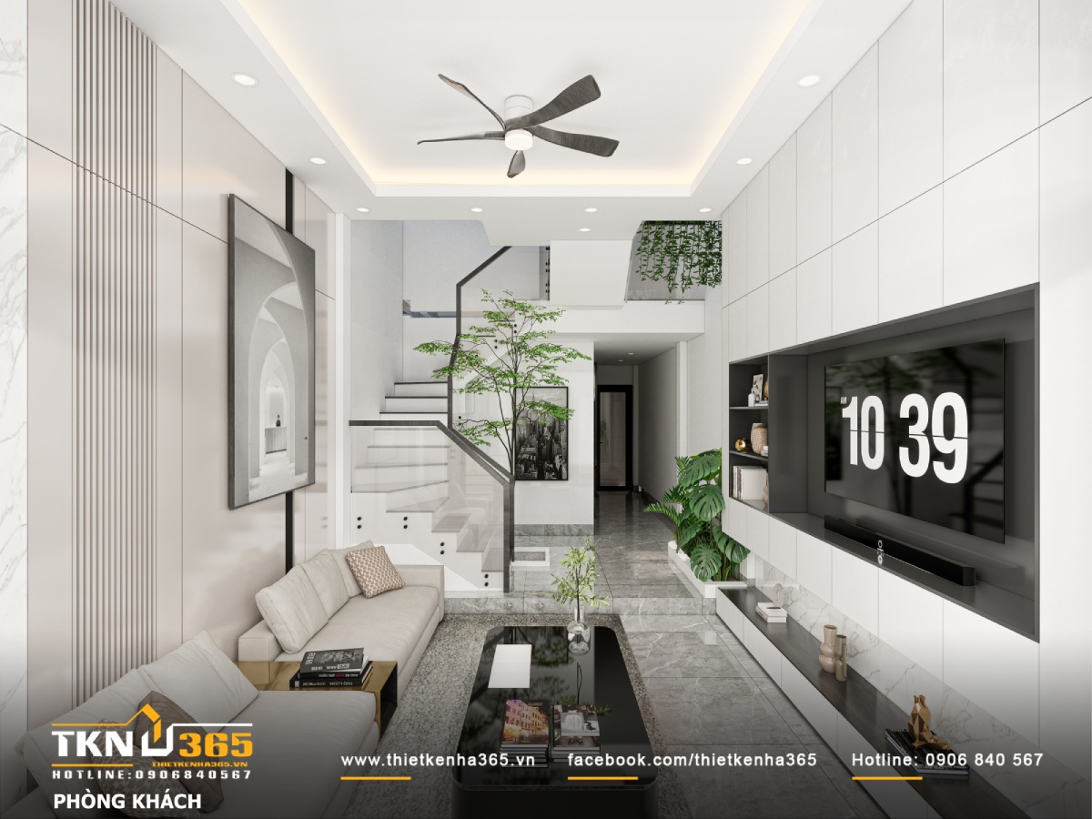 Thiết kế nhà ngang 6m dài 20m 11